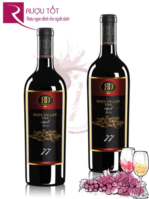 Rượu vang 77 Syrah Napa Valley Chiết khấu cao