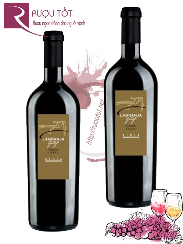 Rượu Vang Lagranja Golden Label Rioja Alta Thượng hạng