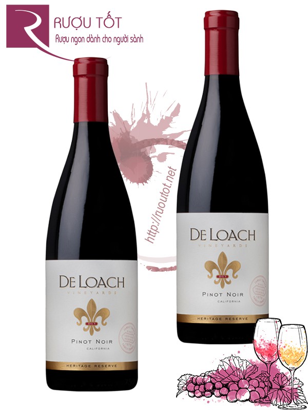 Rượu Vang DeLoach Pinot Noir Heritage Reserve