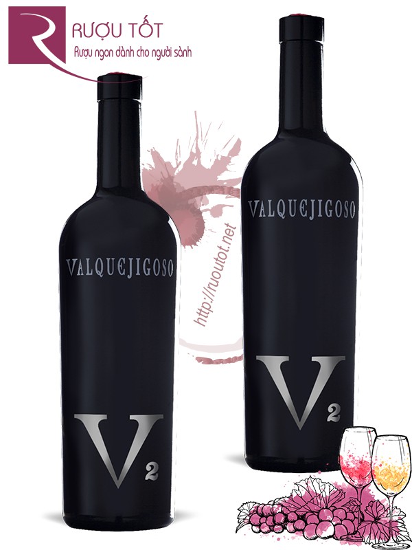 Rượu vang Valquejigoso V2 Thượng hạng