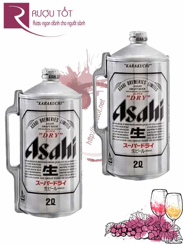 Bia Asahi 2L Hảo hạng Breweries Limited Super Dry