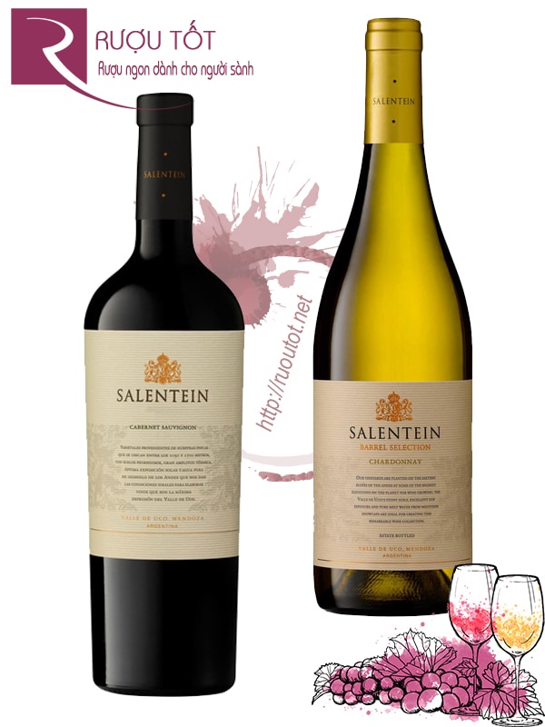 Rượu vang Salentein Barrel Selection Cabernet Malbec Chardonnay Cao cấp