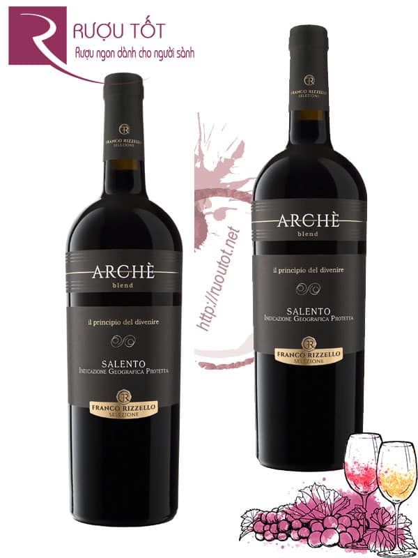 Rượu vang Arche Blend Negroamaro Primitivo Salento