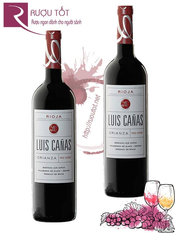 Rượu Vang Luis Canas Crianza Thượng hạng