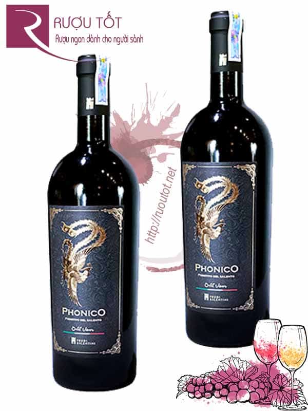 Vang Ý Phonico Primitivo Del Salento - Rượu vang Phượng Hoàng cao cấp