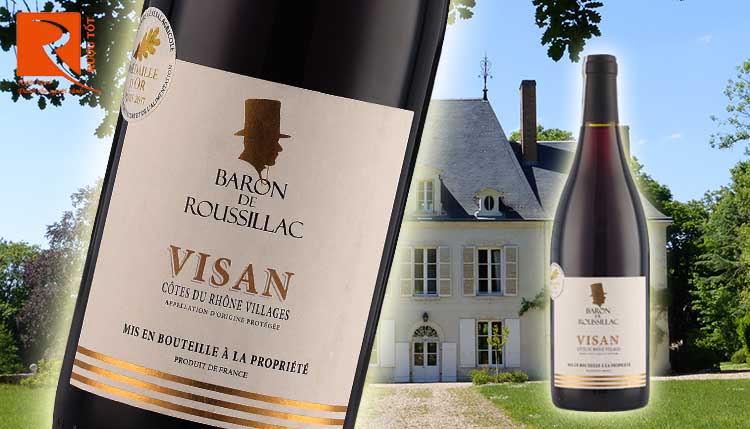 Rượu vang Visan Baron De Roussilac