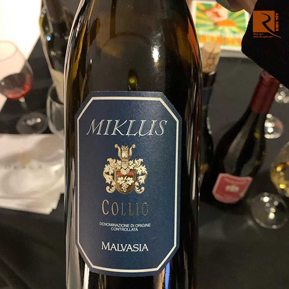 Rượu vang Miklus Malvasia