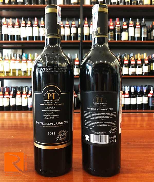 Vang Pháp Raymond Huet ST Emilion Grand Cru Vang Pháp Raymond Huet SainT Emilion Grand Cru