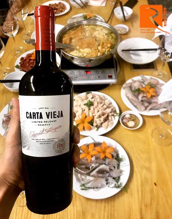 Rượu vang Carta Vieja Reserva