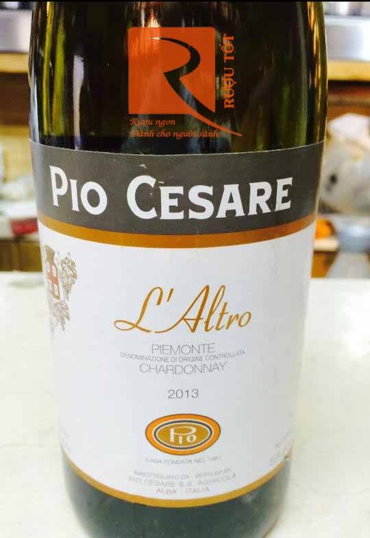 Vang trắng Ý Pio Cesare l'Altro Chardonnay