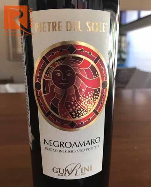 Rượu vang Ý Pietre del Sole Negroamaro