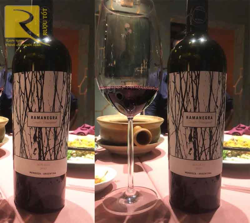 Rượu vang đỏ Ramanegra Single Vineyard Malbec Mendoza