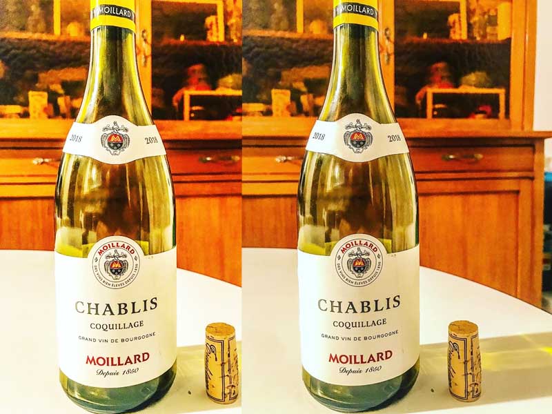 Rượu vang Moillard Chablis 