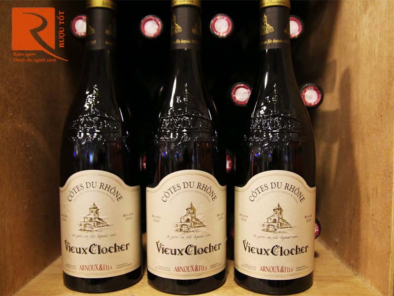 Rượu vang đỏ Vieux Clocher Cotes du Rhone