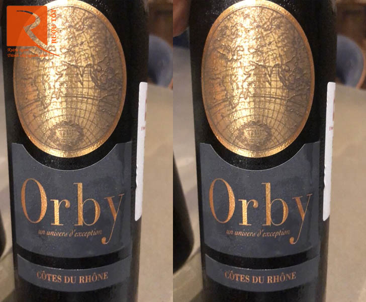 Vang Pháp Orby Cotes du Rhone Bio Bordeaux Cao cấp