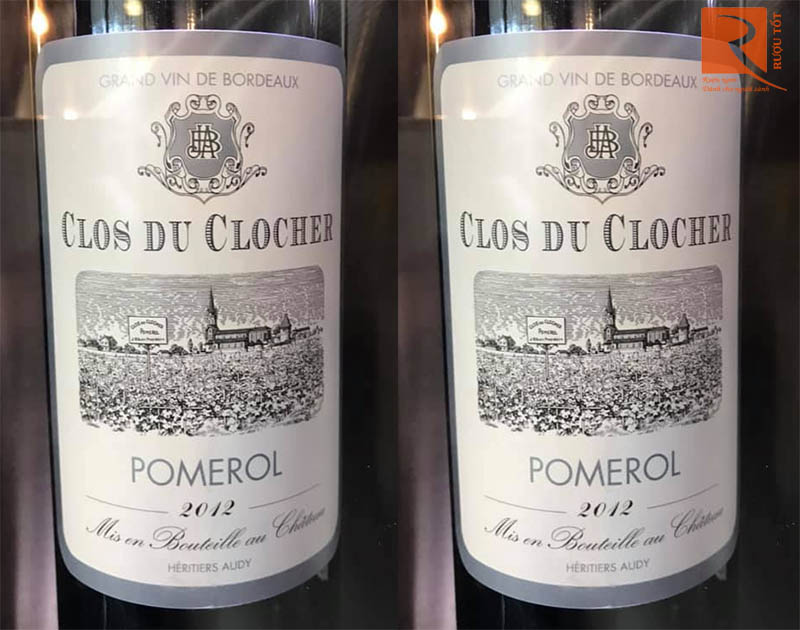 Rượu Vang Clos De Clocher Pomerol