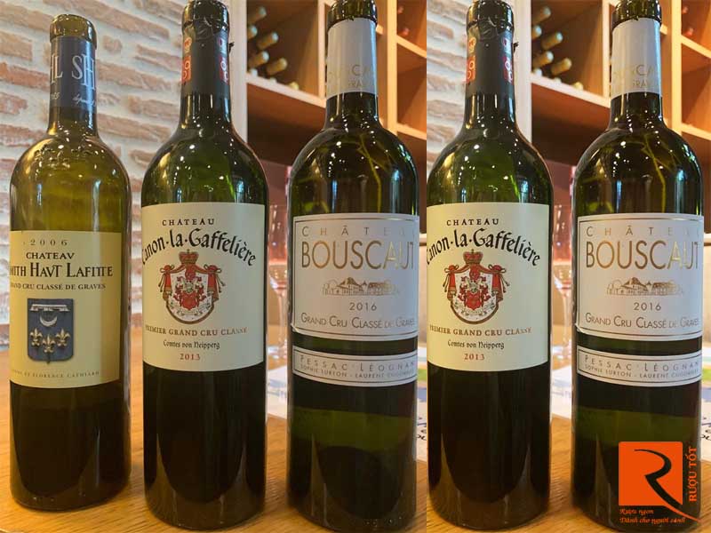 Rượu vang Chateau Bouscaut Rouge Grand Cru Classes de Graves 94 điểm