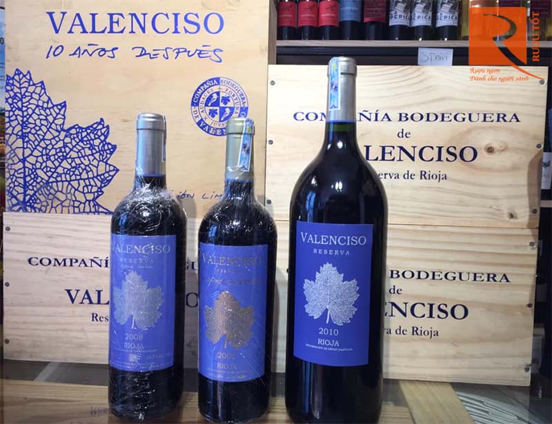 Rượu Vang Tây Ban Nha Valenciso 10 anos despues