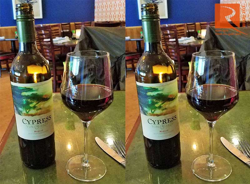 Rượu Vang Mỹ Cypress Vineyards Merlot