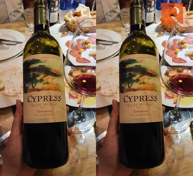 Rượu Vang Mỹ Cypress Vineyards Zinfandel