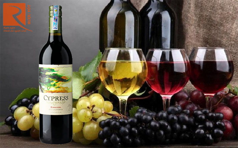 Rượu Vang Mỹ Cypress Vineyards Zinfandel
