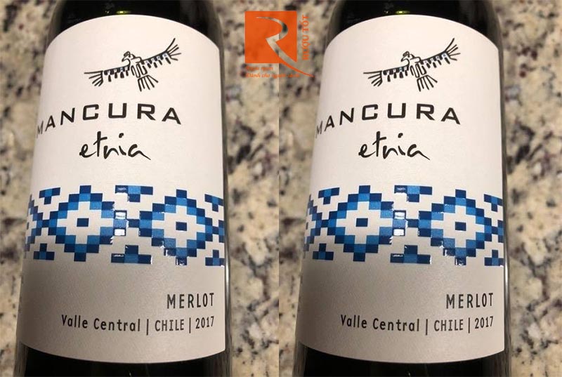 Rượu Vang Mancura Etnia Merlot