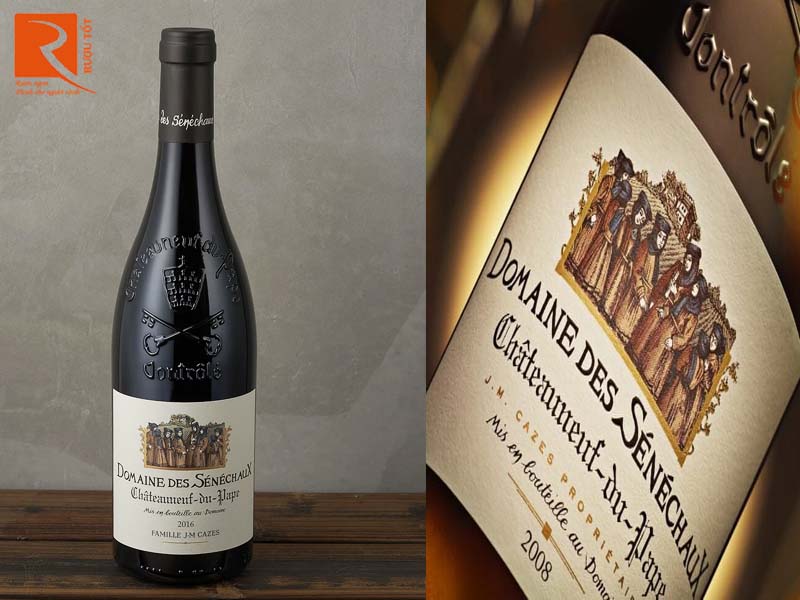 Rượu vang Domaine des Senechaux Chateauneuf du Pape