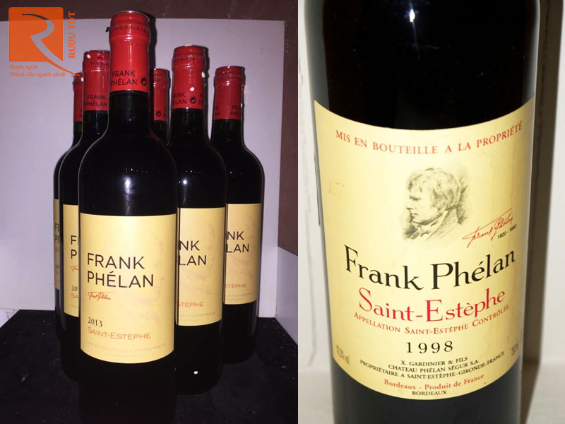 Rượu vang Frank Phelan Saint Estephe 750ml