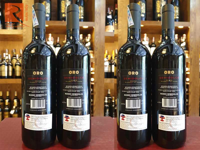 Rượu vang Ý Oro Semidolce