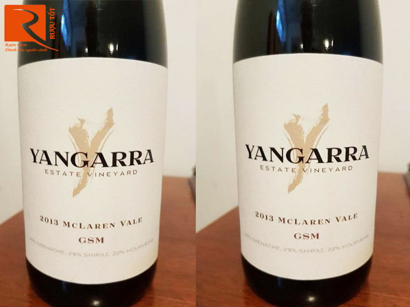Rượu vang Yangarra GSM Mclaren Vale