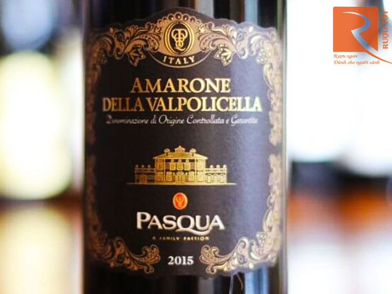 Rượu vang Ý Amarone Della Valpolicella Pasqua 