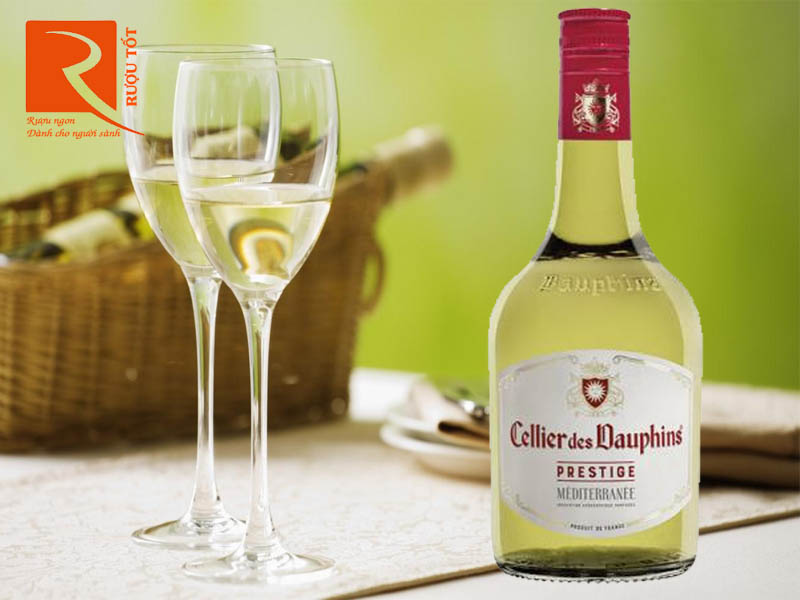 Rượu vang Cellier Des Dauphins Prestige Blanc Mediterranee