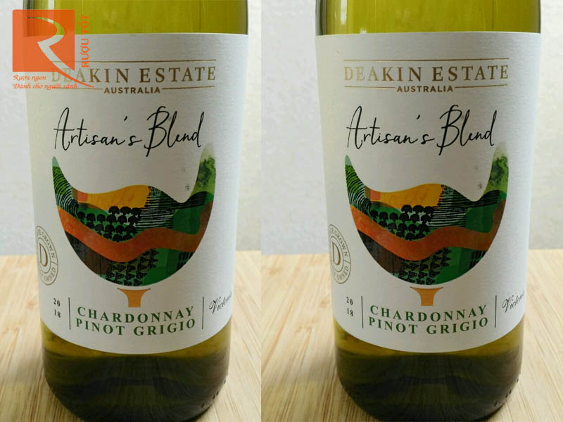 Rượu vang Deakin Estate Artisan Blend Chardonnay Pinot Grigio 