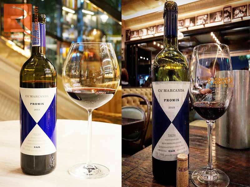 Rượu vang Gaja CA’ Marcanda Promis – Toscana IGT