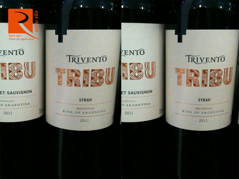 Rượu vang Tribu Trivento Syrah Mendoza