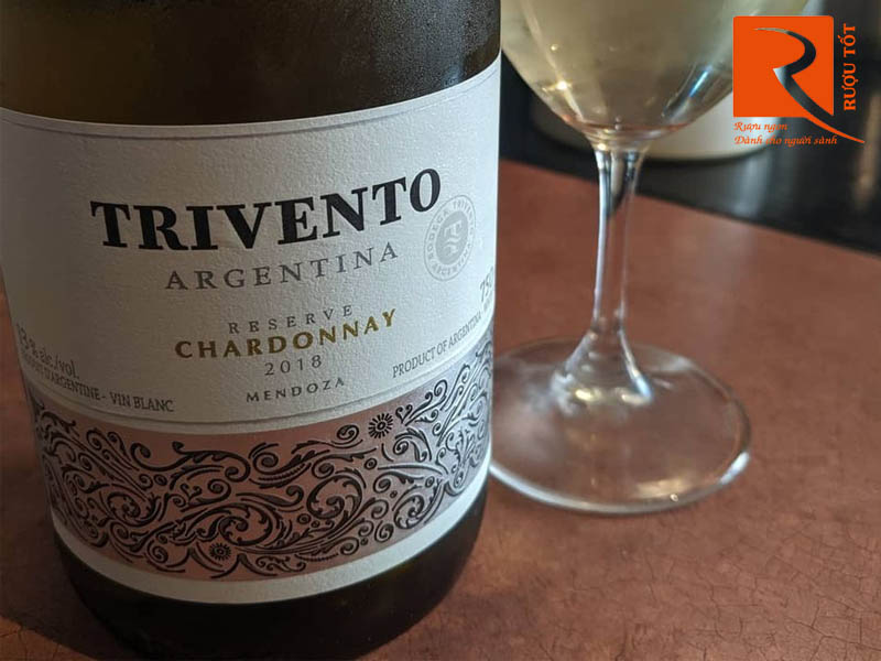Rượu vang Trivento Argentina Reserve Chardonnay