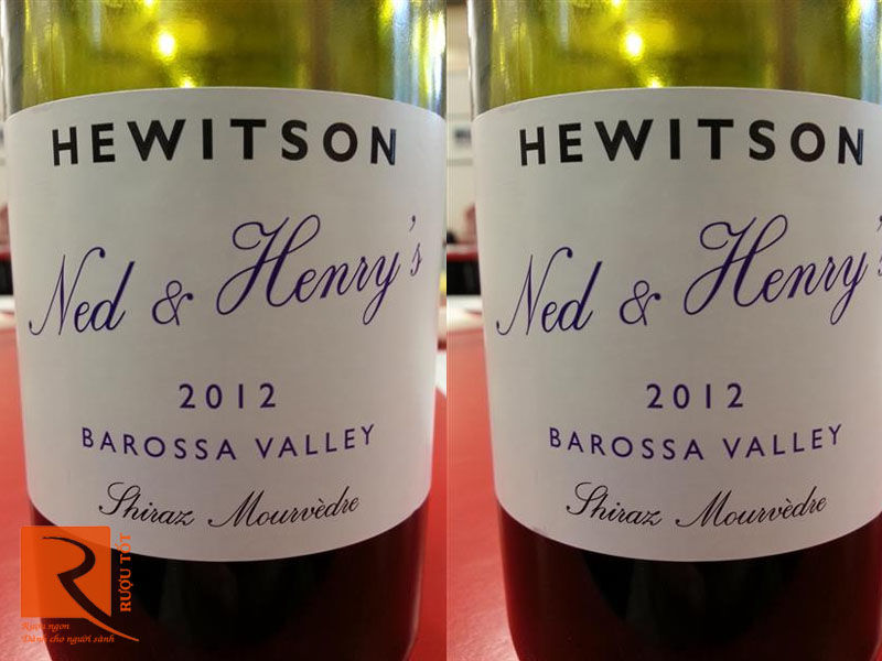 Rượu vang Hewitson Ned & Henry's Shiraz Mourvedre