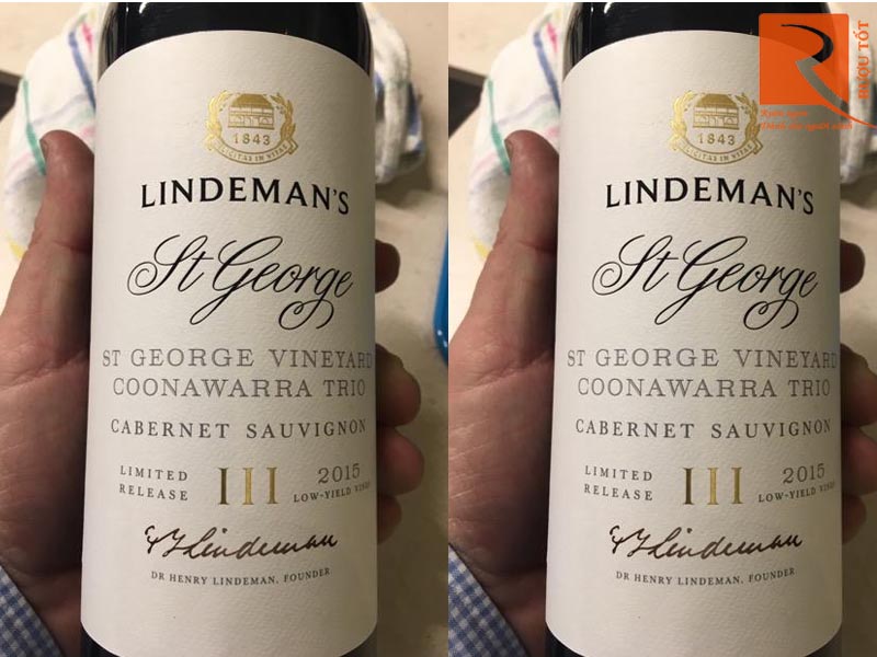 Rượu vang Lindeman's St George Trio Cabernet Sauvignon
