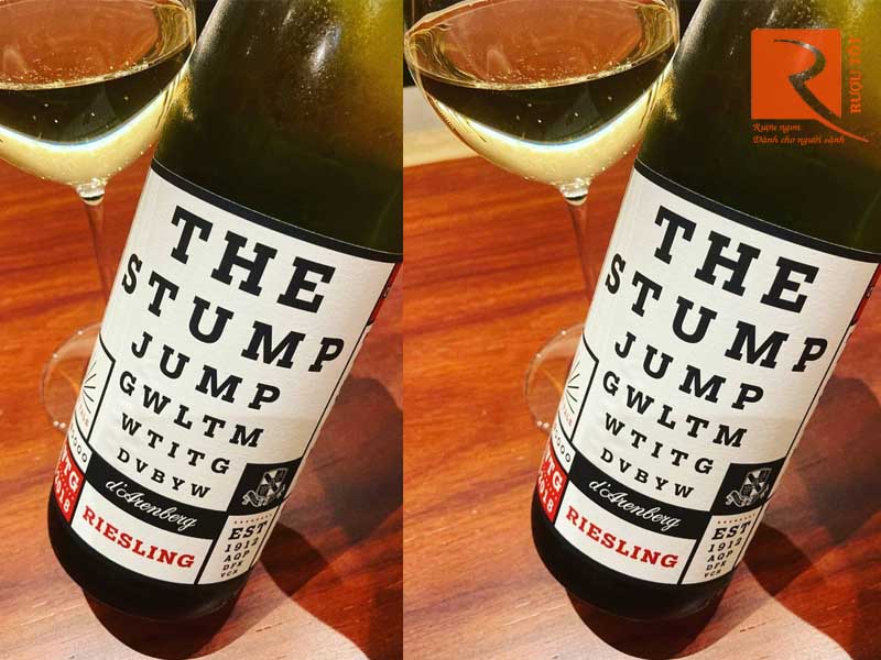 Rượu vang The Stump Jump D'Arenberg Riesling