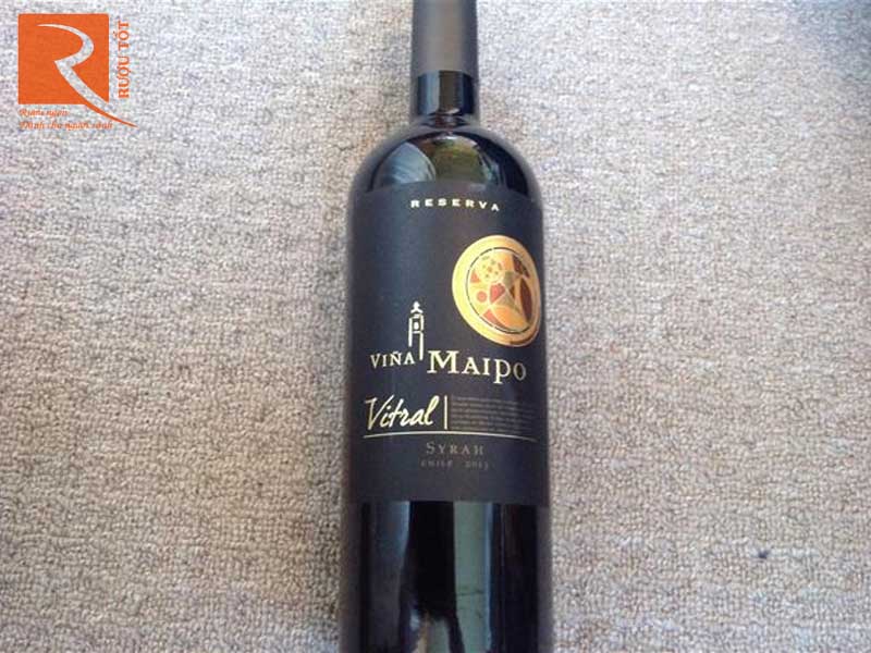 Rượu vang Chile Vina Maipo Vitral Syrah Reserva