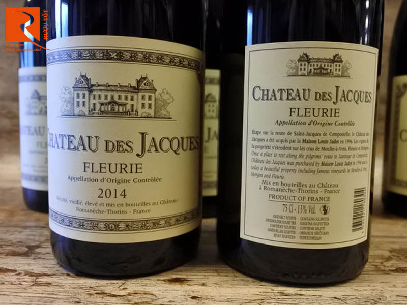 rượu vang Pháp Chateau des Jacques Fleurie