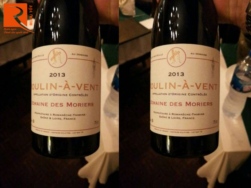 Rượu vang Pháp Moulin a Vent Domaine de Moriers
