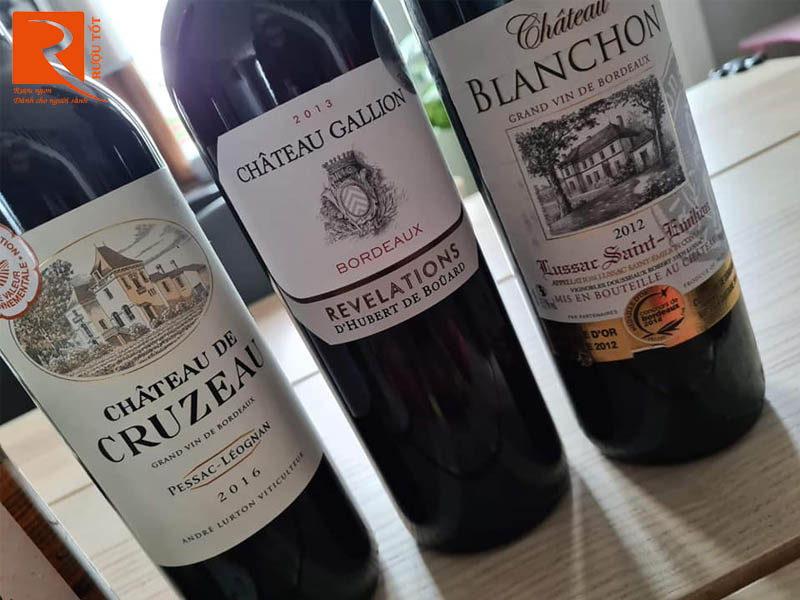 Rượu vang Pháp Chateau Gallion Bordeaux