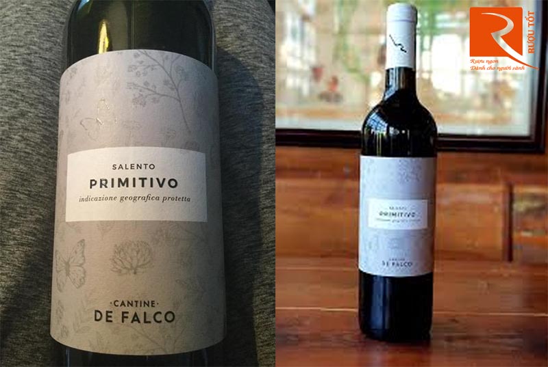Rượu Vang Primitivo Cantine De Falco Salento