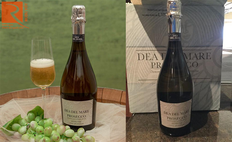 Rượu Dea Del Mare Prosecco Extra Dry
