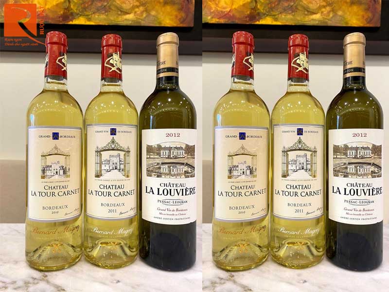 Rượu vang Pháp Chateau La Louviere Pessac Leognan trắng