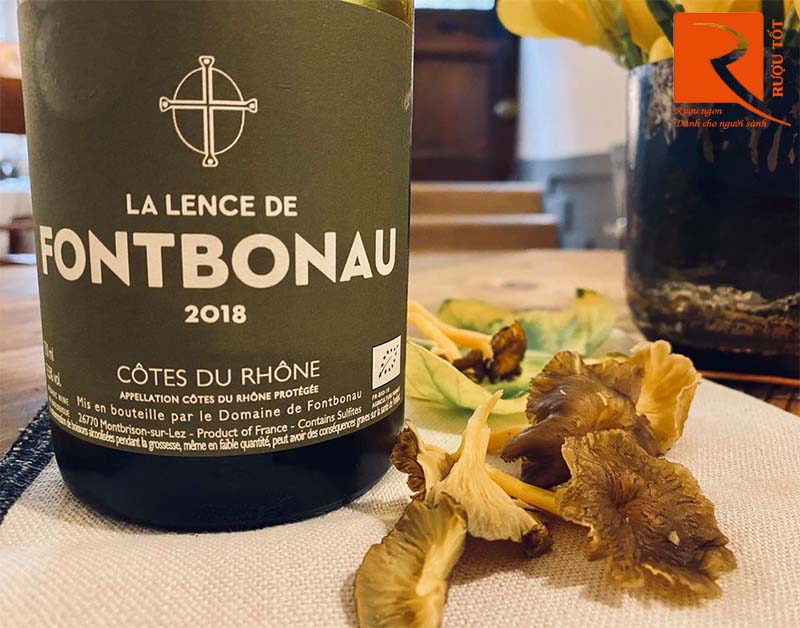 Rượu Vang La Lence de Fontbonau Cotes du Rhone