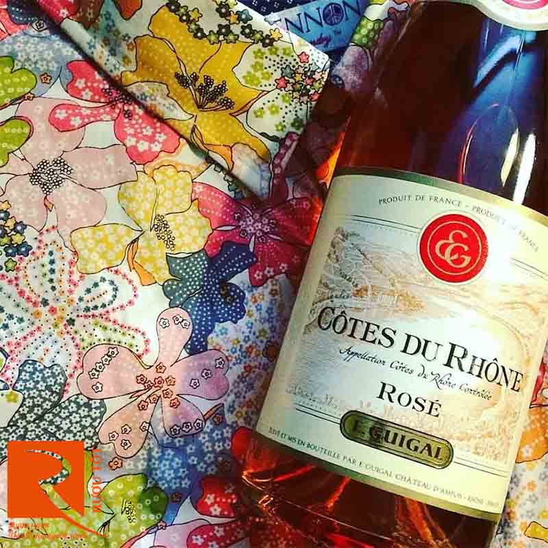 Rượu Vang Cotes du Rhone Guigal Rose