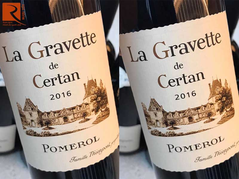 Rượu vang Pháp La Gravette de Certan