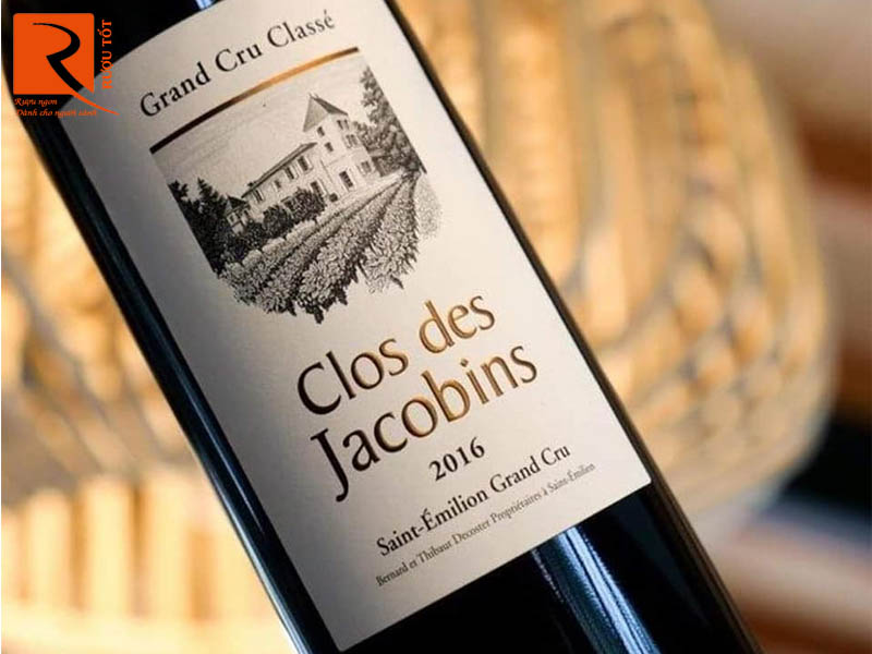 rượu vang Pháp Clos des Jacobins Saint Emilion